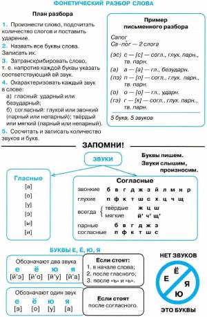 Раскраска фонетический разбор #39 #543156