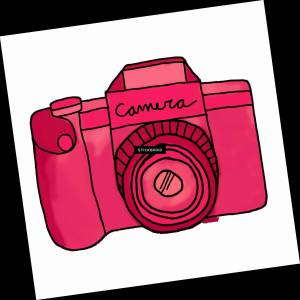 Раскраска фотоаппарат для детей #19 #543877