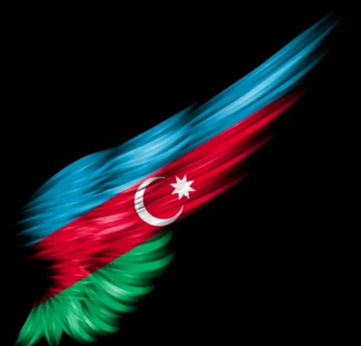 Флаг азербайджана #4