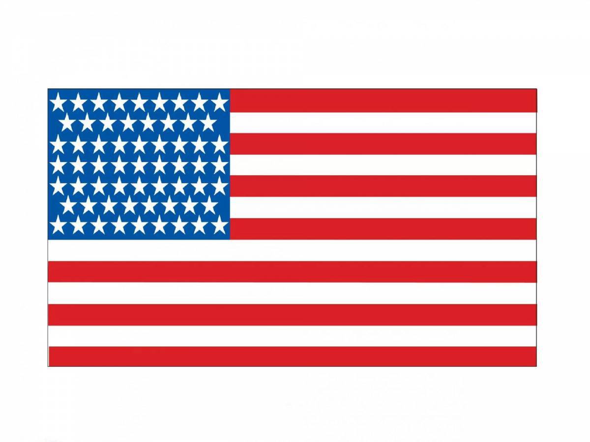 Флаг американский #1