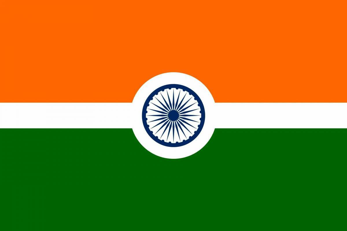 Флаг индии #2