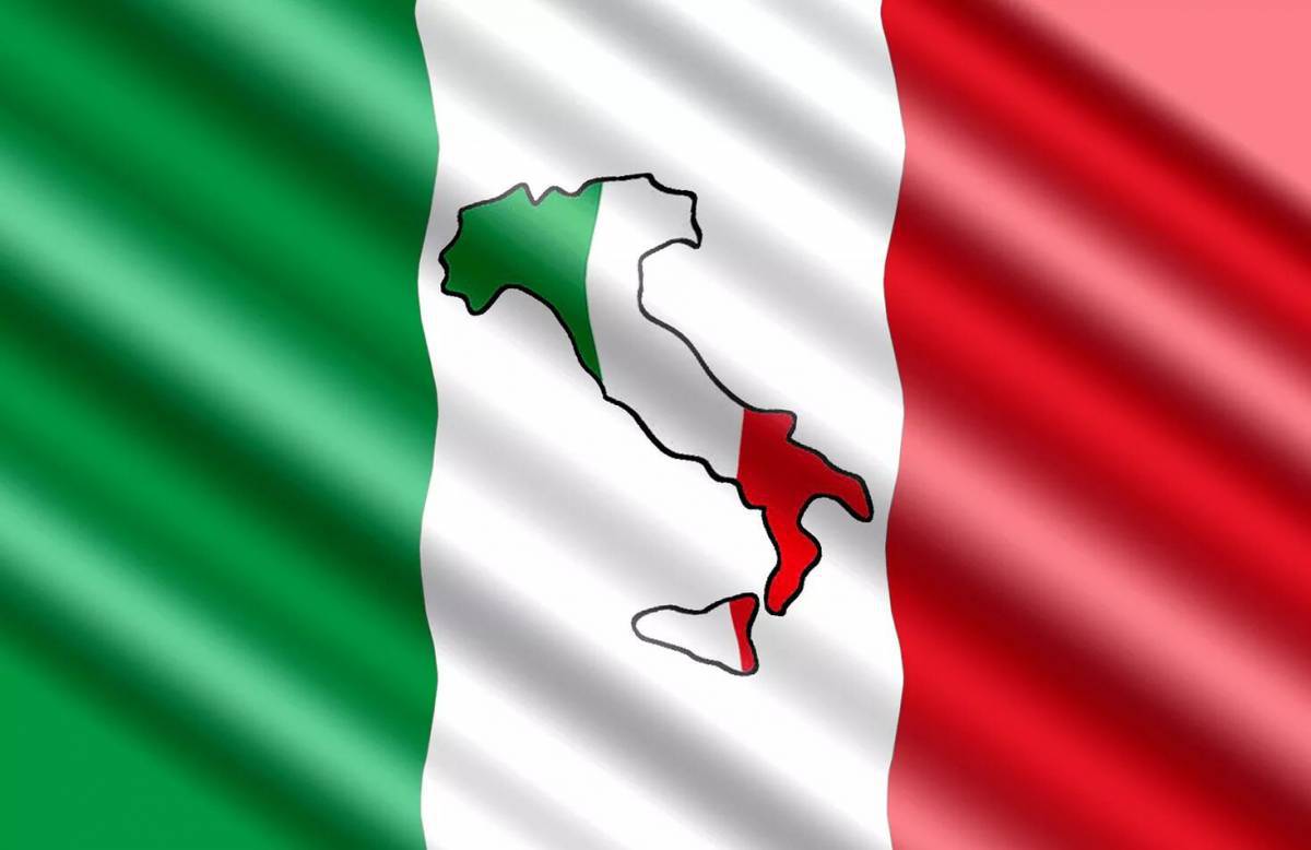 Флаг италии #3