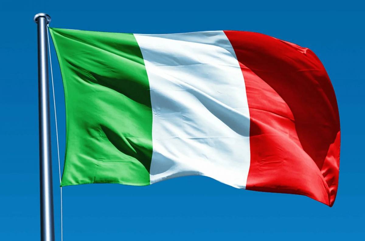 Флаг италии #4