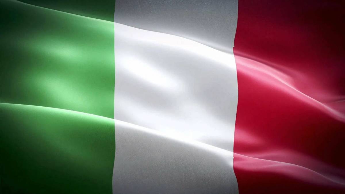 Флаг италии #8