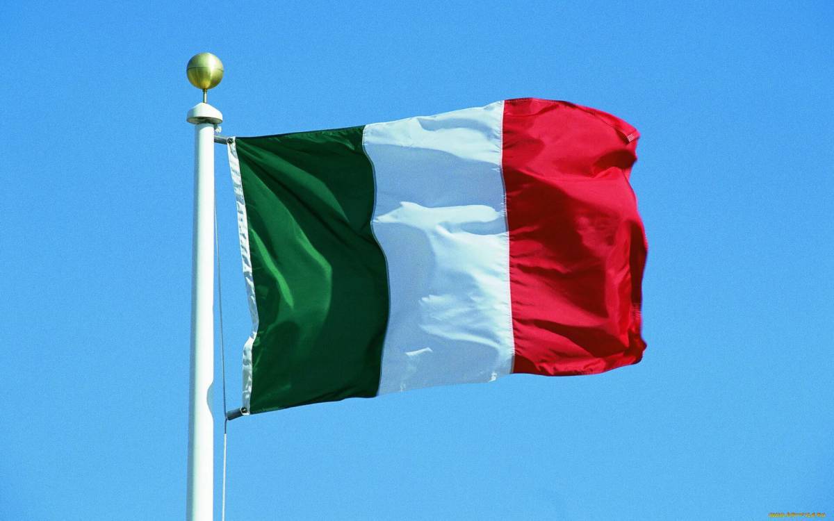 Флаг италии #12