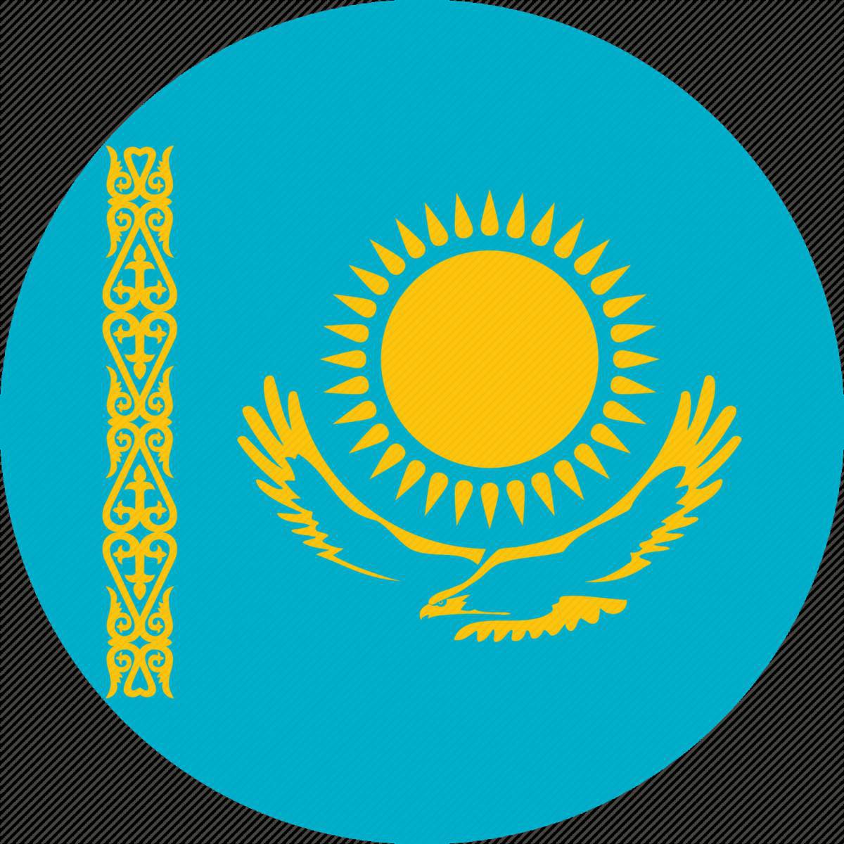 Флаг казахстана для детей #8