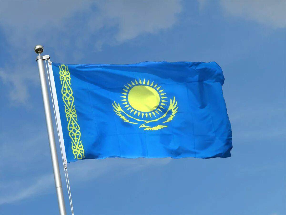 Флаг казахстана для детей #20