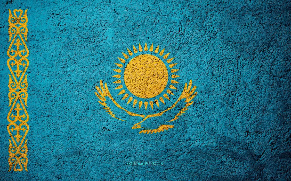 Флаг казахстана для детей #30
