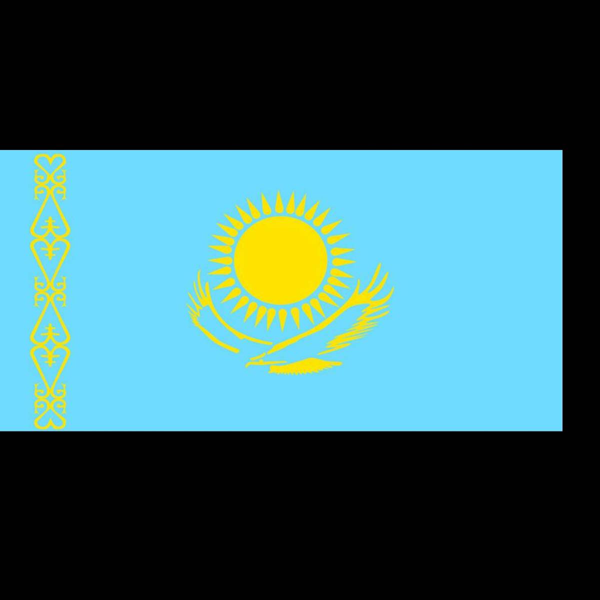Флаг казахстана для детей #32
