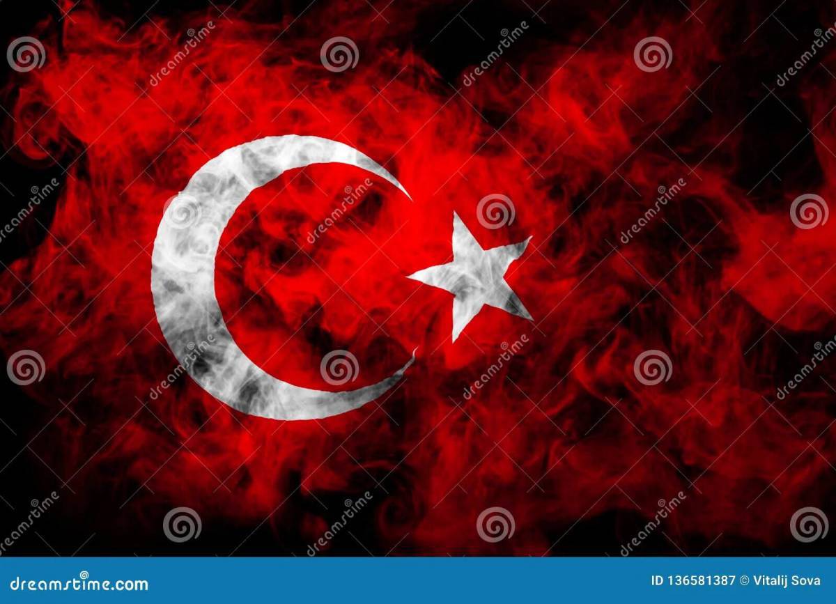 турецкий флаг фото
