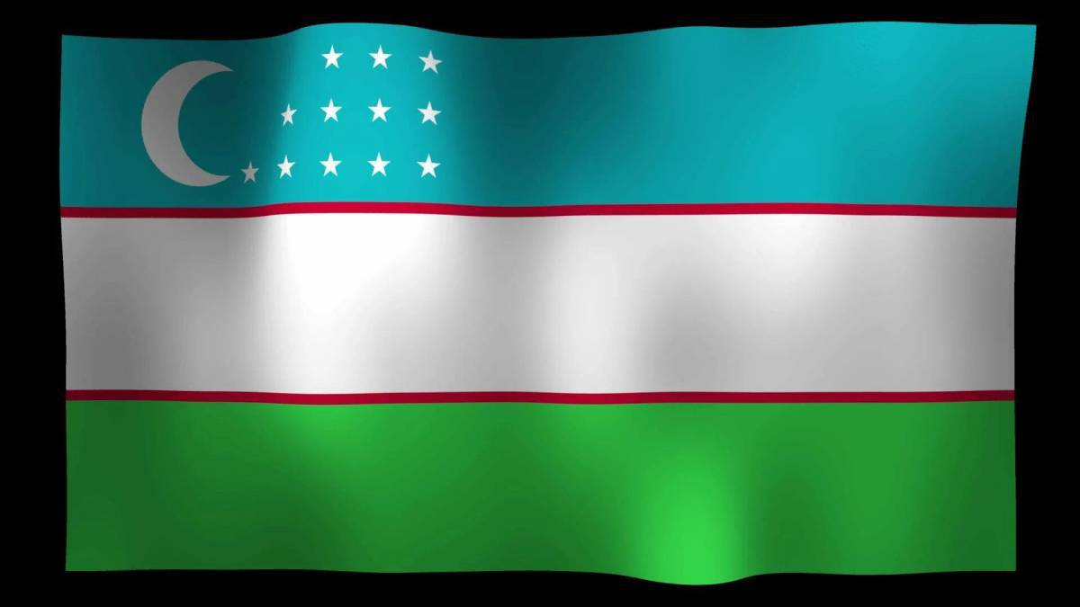 Флаг узбекистана #15