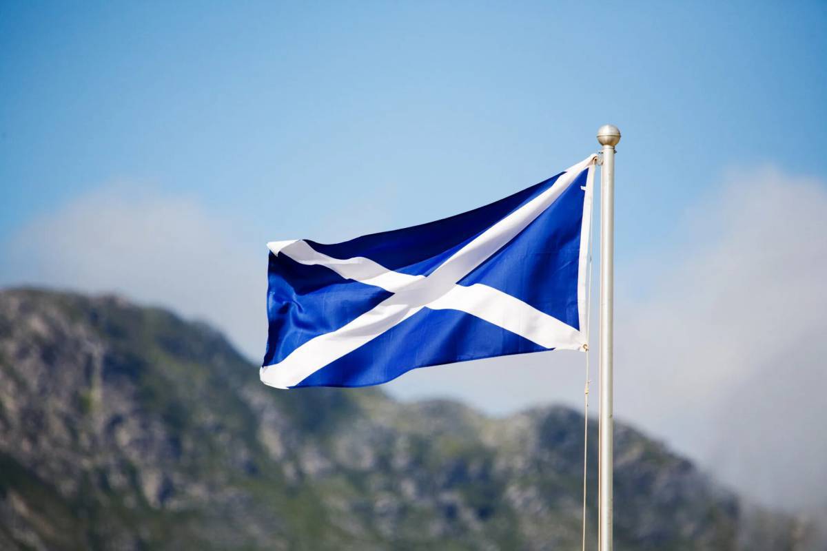 Флаг шотландии #9
