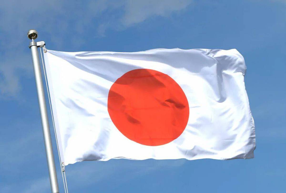 Флаг японии #2