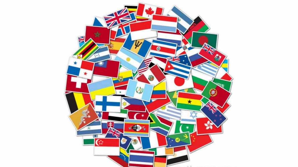 Флаги стран мира для детей #23