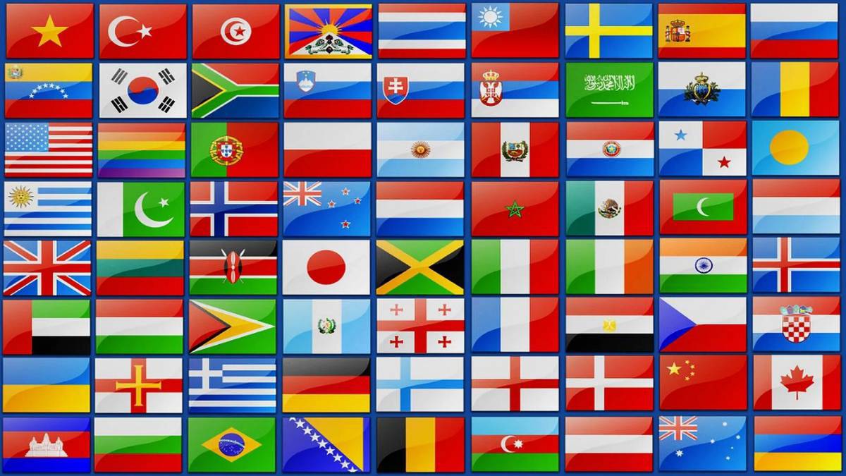 Флаги стран мира для детей #27