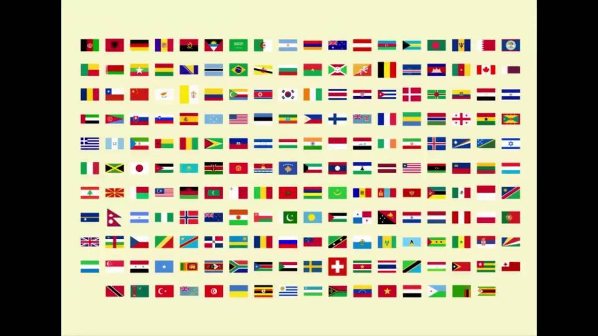 Флаги стран мира для детей #29