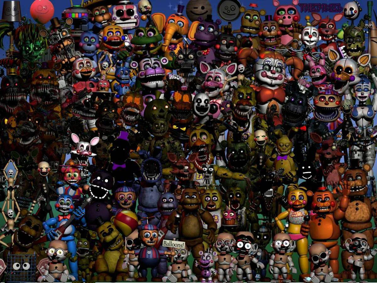 Картинки fnaf 8