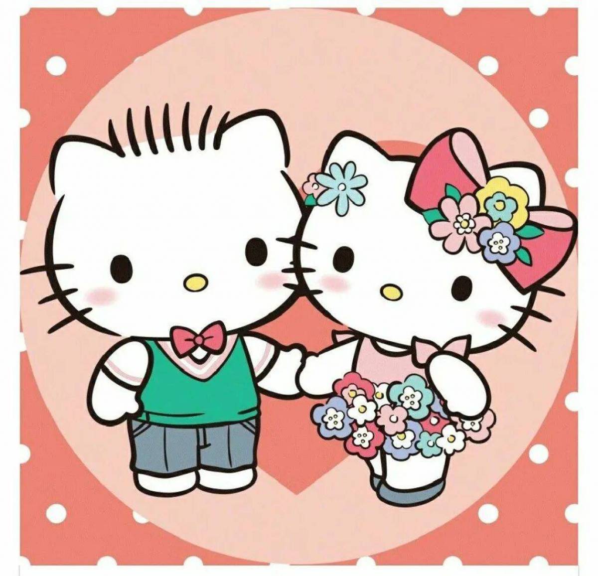 Все друзья hello kitty. Хелло Китти и Даниэль. Dear Daniel Хелло Китти. Хеллоу Китти Хеллоу Китти. Подружка Хеллоу Китти.