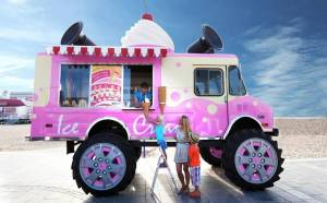 Раскраска фургон с мороженым #25 #544669