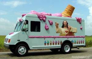 Раскраска фургон с мороженым #29 #544673
