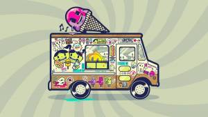 Раскраска фургон с мороженым #32 #544676