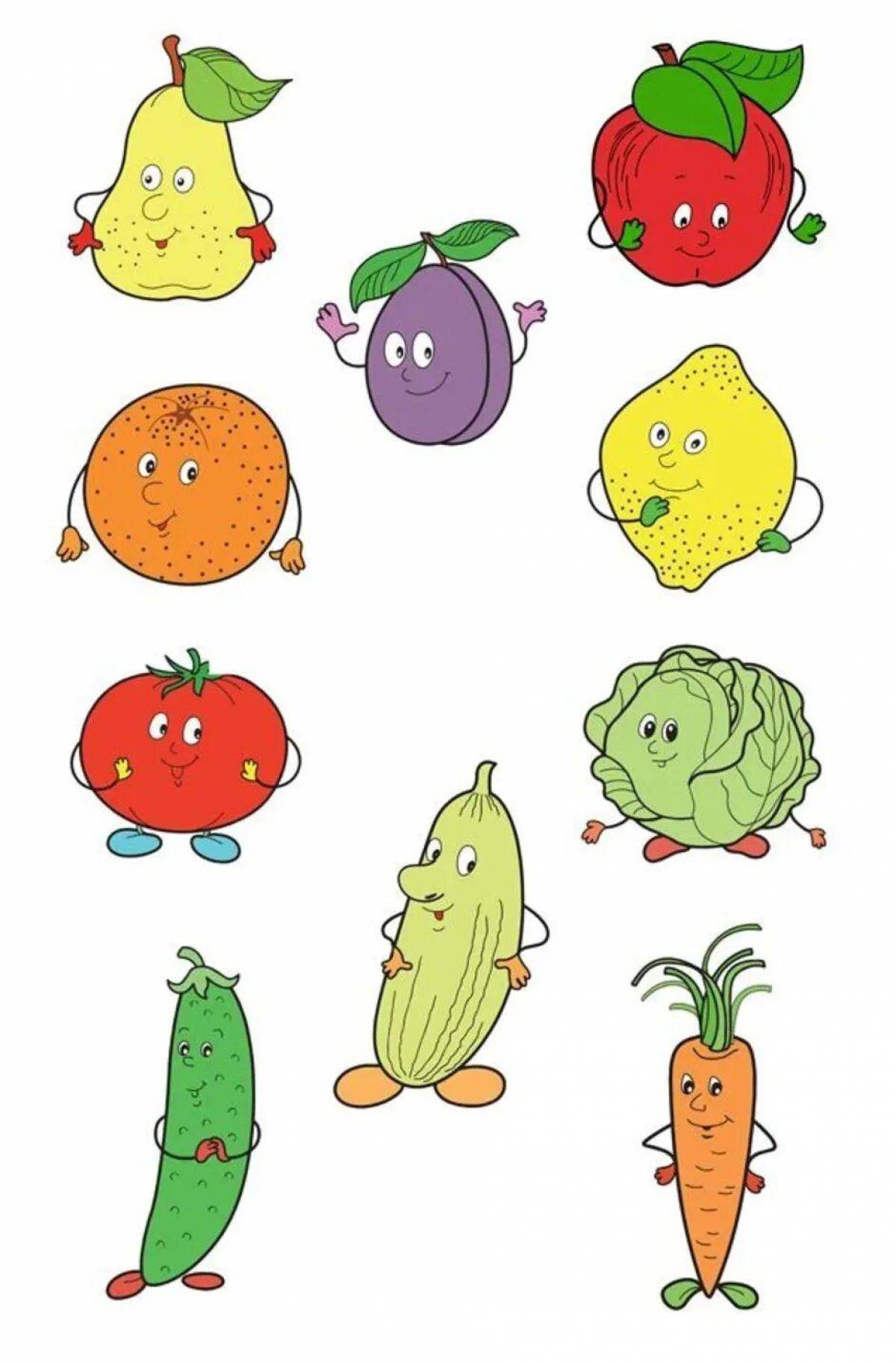 Фрукты и овощи для малышей #18