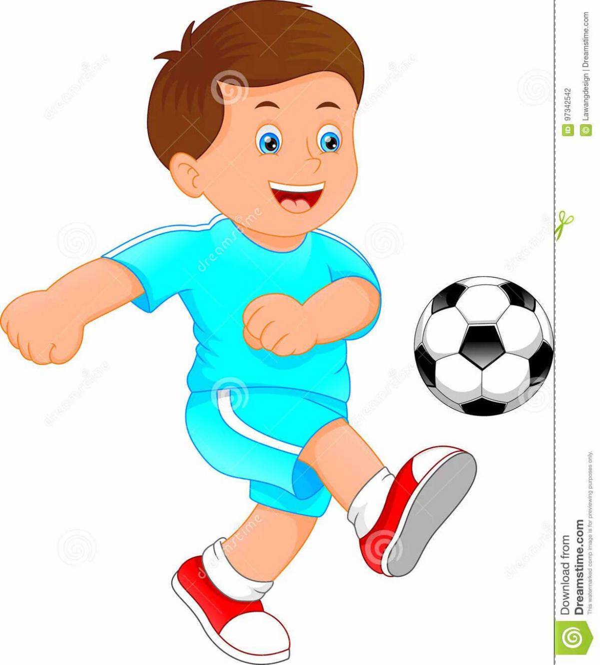 Футболист мальчик #5