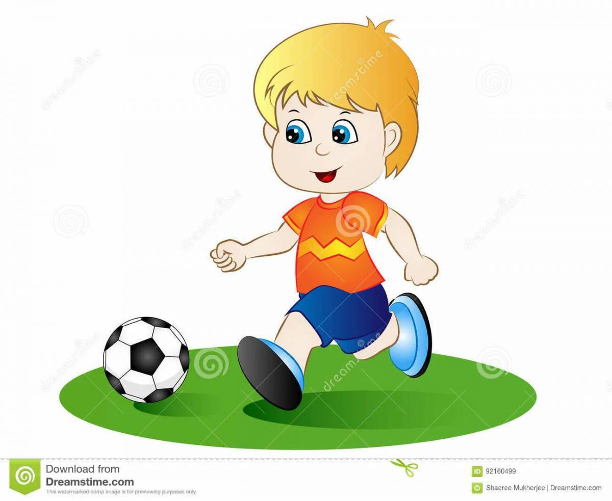 Футболист мальчик #6
