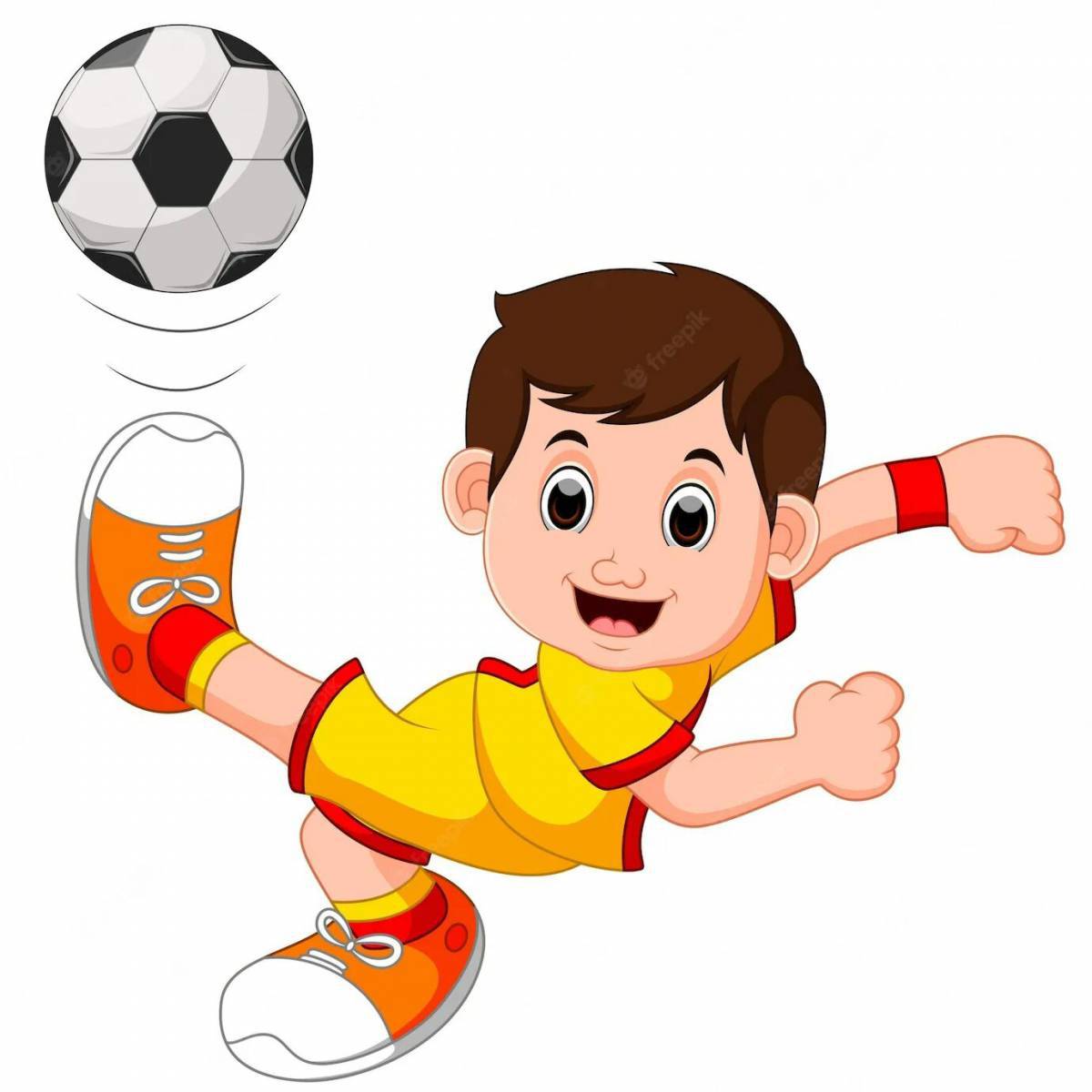 Футболист мальчик #11