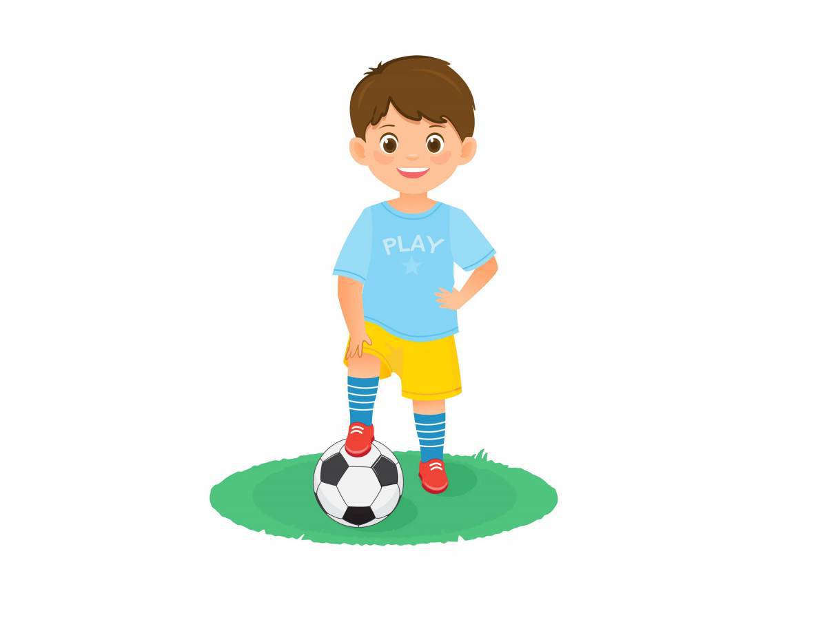 Футболист мальчик #15