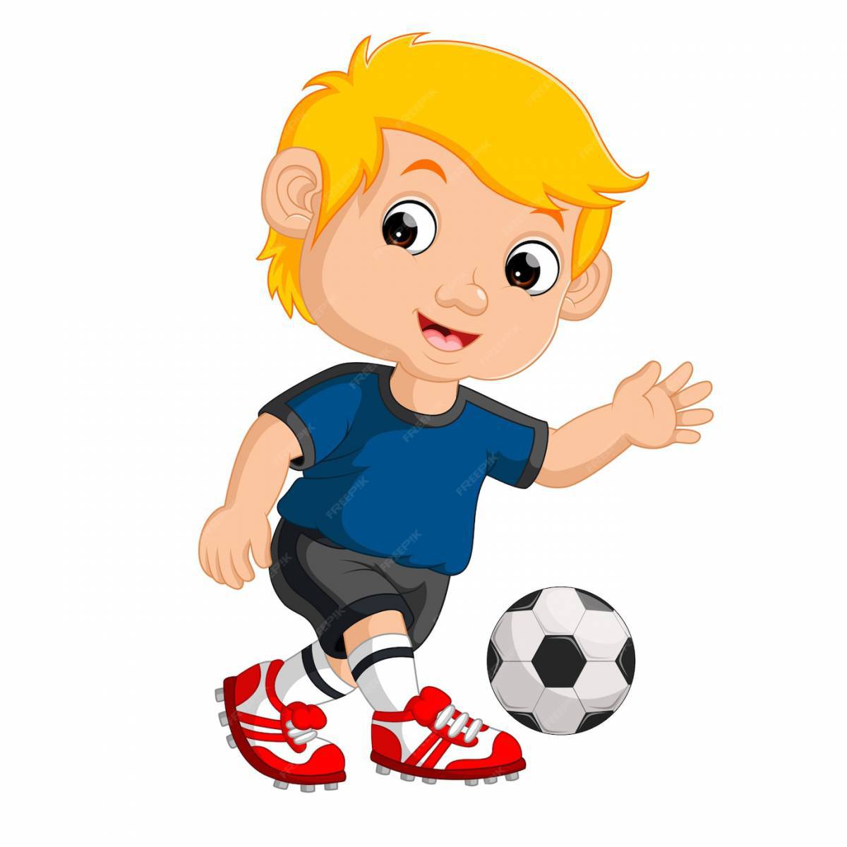 Футболист мальчик #24