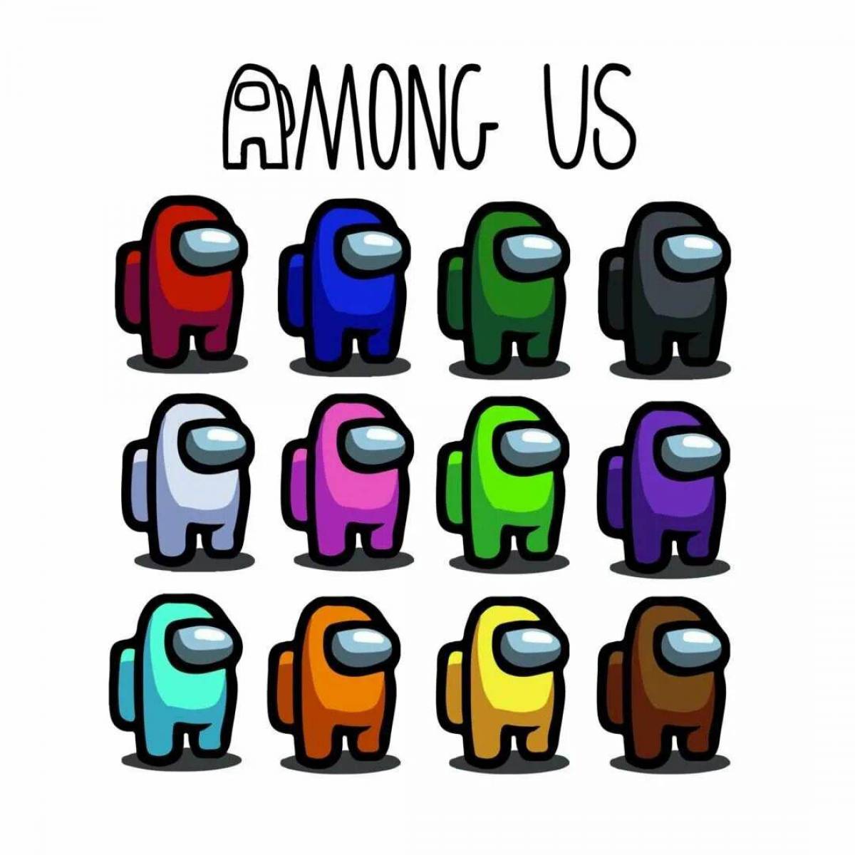 Among us печать