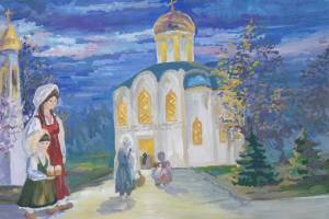 Раскраска храм для детей православный #5 #550180