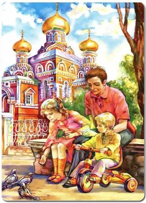 Раскраска храм для детей православный #6 #550181