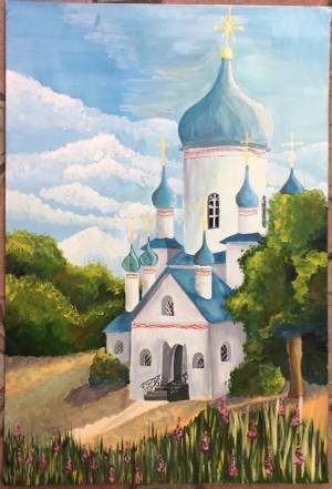 Раскраска храм для детей православный #14 #550189