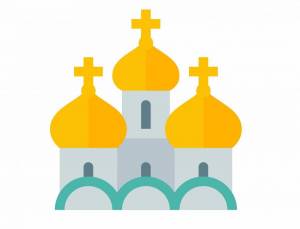 Раскраска храм для детей православный #15 #550190