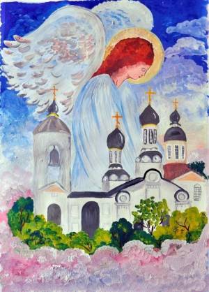 Раскраска храм для детей православный #21 #550196