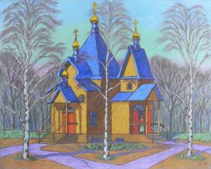 Раскраска храм для детей православный #27 #550202