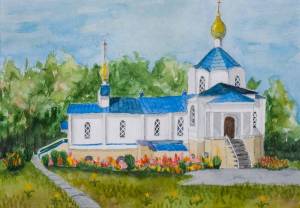 Раскраска храм для детей православный #35 #550210