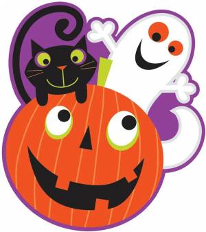 Раскраска хэллоуин для детей #9 #550918