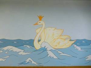 Раскраска царевна лебедь из сказки о царе салтане #1 #551319