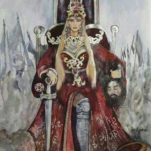 Раскраска царица томирис #37 #551525