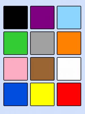 Раскраска цвета для детей #15 #551684