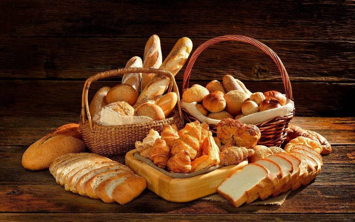 картинки с хлебом и выпечкой красивые