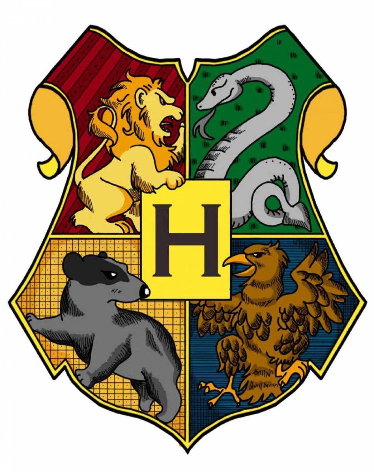 Хогвартса герб #5