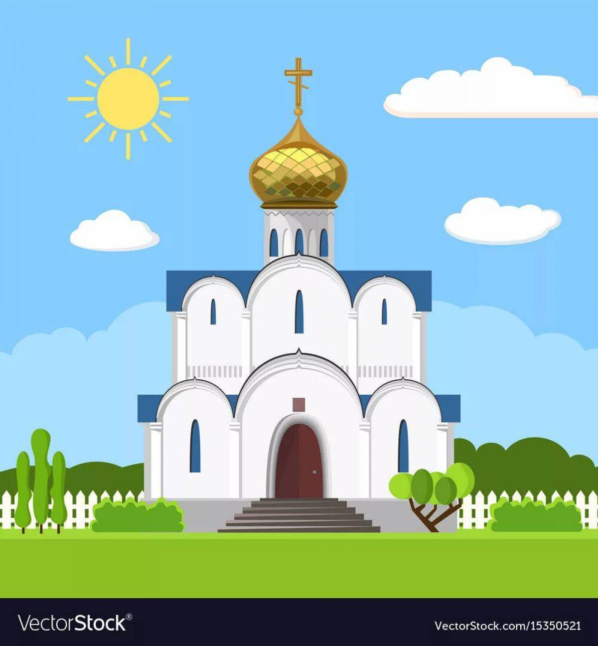 Храм для детей православный #1