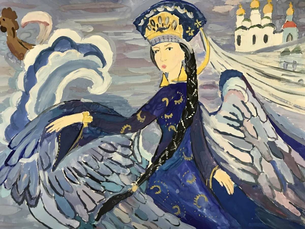 Царевна лебедь из сказки о царе салтане #19