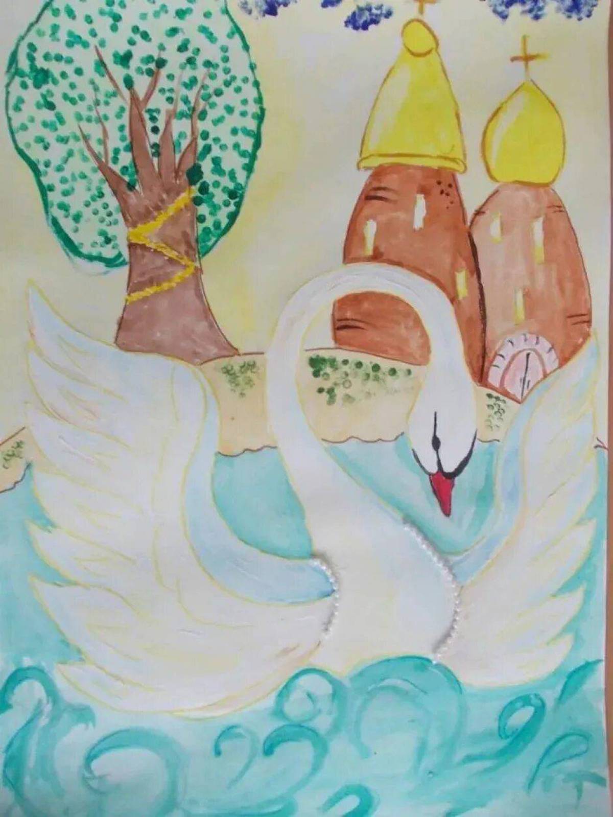 Царевна лебедь из сказки о царе салтане #22