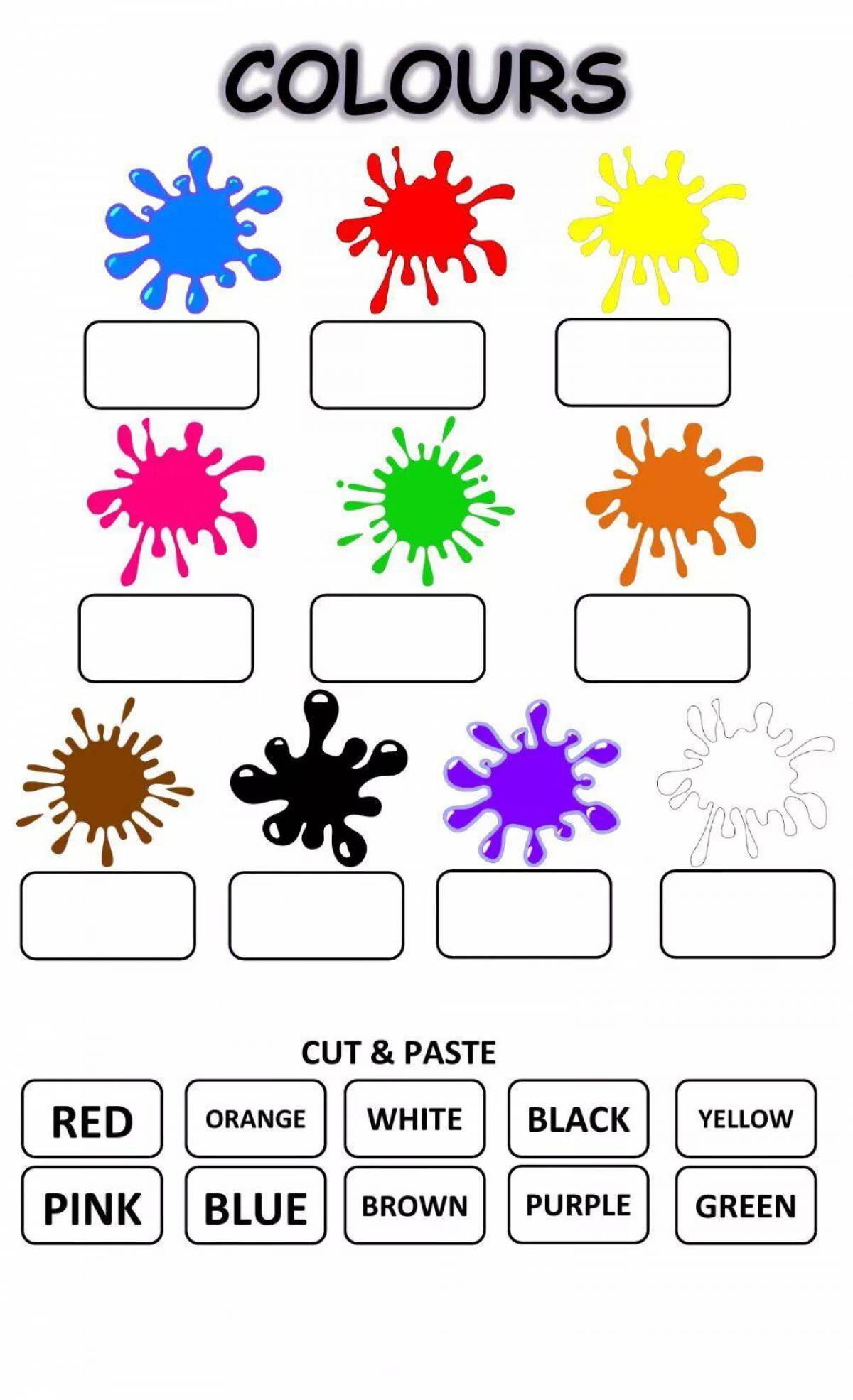 Colors games for kids
