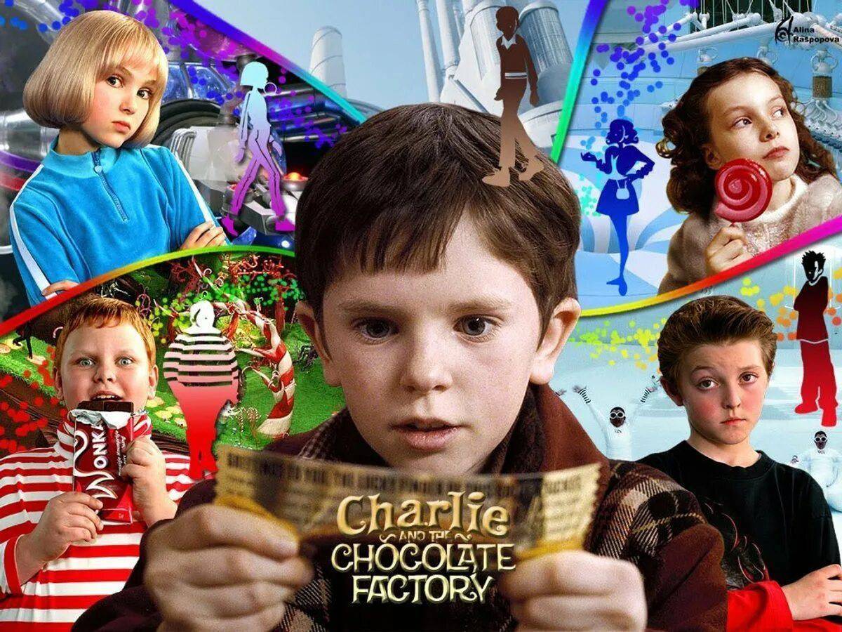 Сказка чарли и шоколадная фабрика. Чарли и шоколадная фабрика. Чарли бакет и шоколадная фабрика.